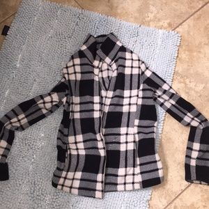 Warm black and white jacket